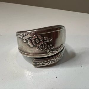 Sterling Silver Spoon Ring
